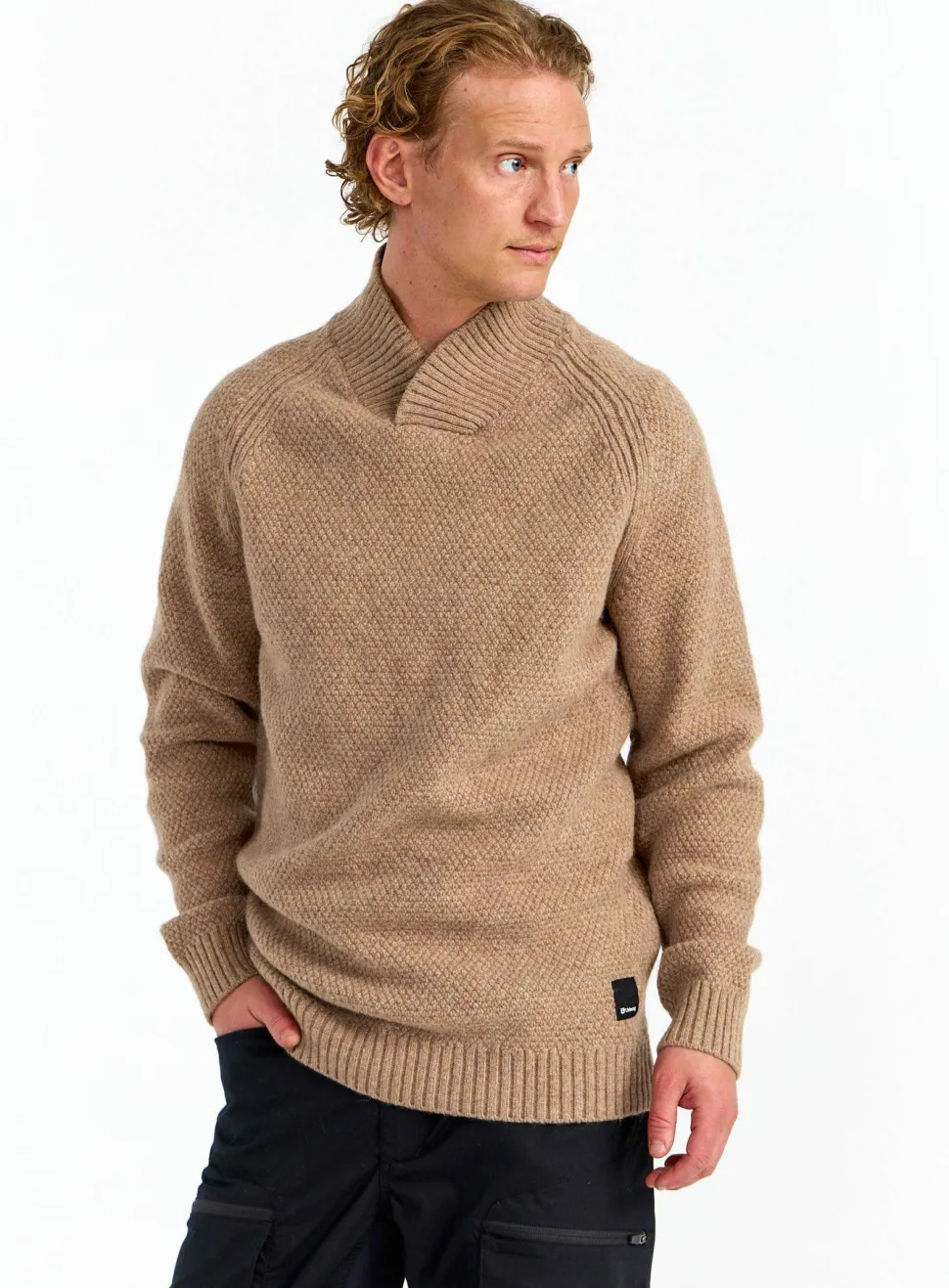 Urberg Men's Moss Knit Sweater Blue Melange