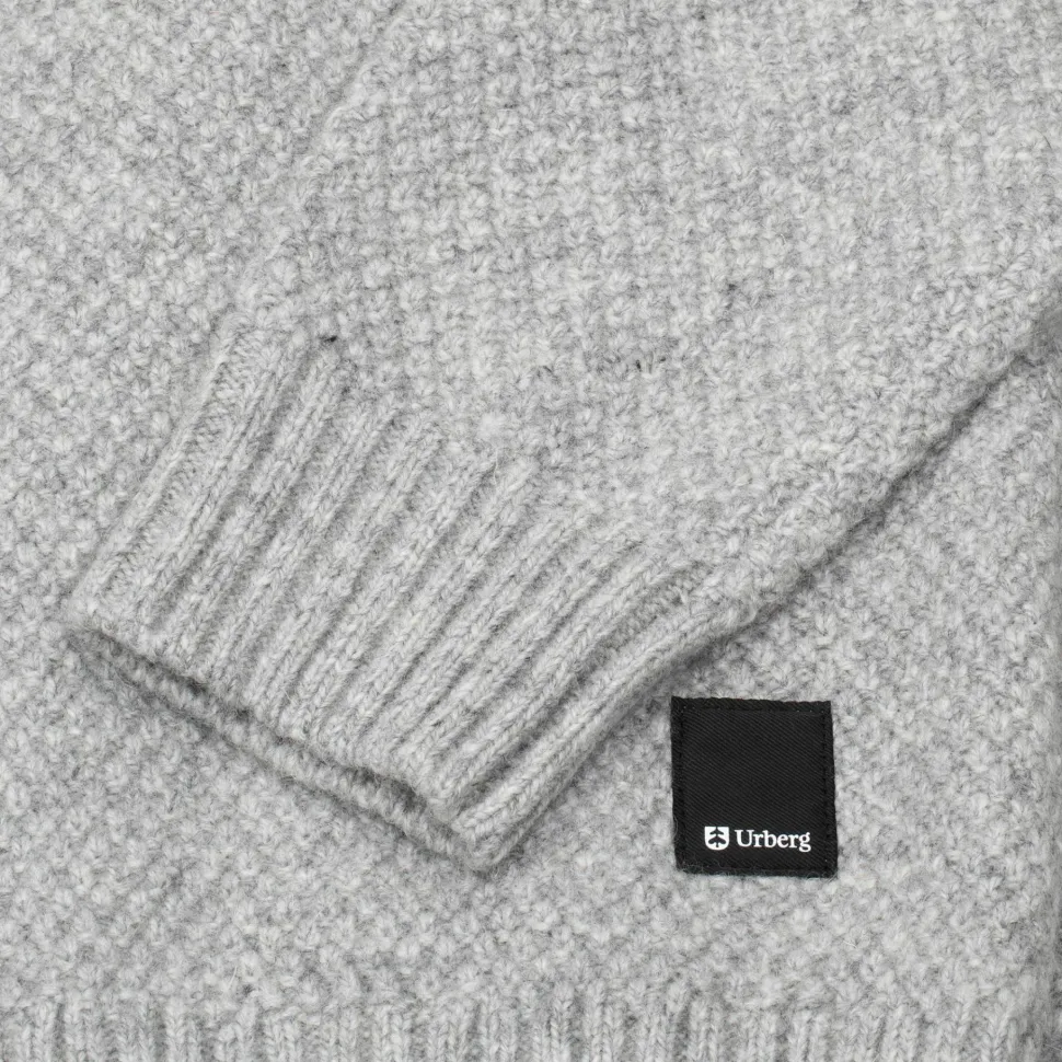 Urberg Men's Moss Knit Sweater Lt. Greymelange