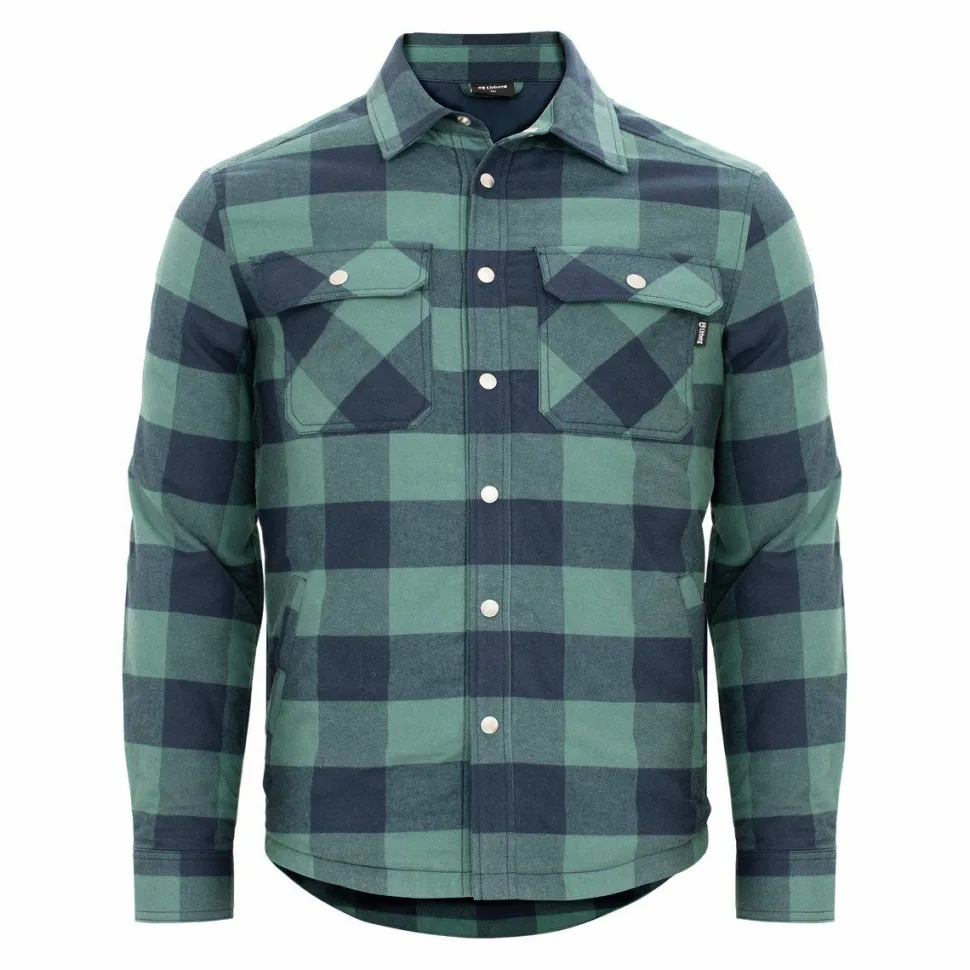 Urberg Men's Padded Flannel Shirt Blue Nights