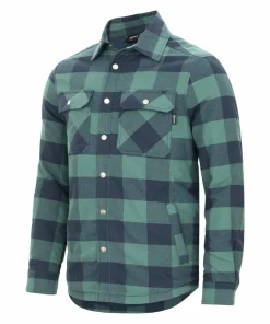 Urberg Men's Padded Flannel Shirt Blue Nights