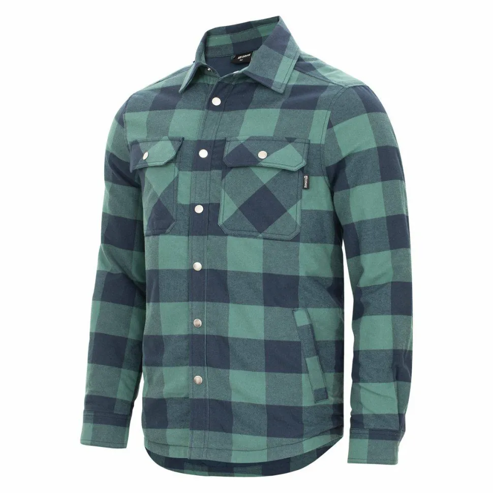 Urberg Men's Padded Flannel Shirt Blue Nights