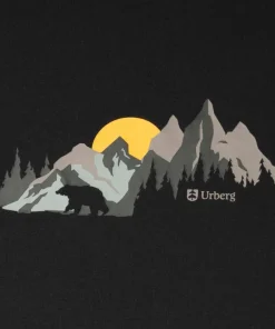 Urberg Men's Printed Tree Tee Black Beauty