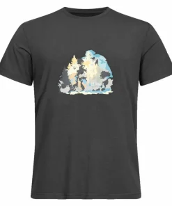 Urberg Men's Printed Tree Tee Phantom/forest