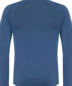 Urberg Men's Selje Merino-Bamboo Top True Navy/Asphalt