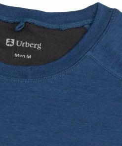 Urberg Men's Selje Merino-Bamboo Top True Navy/Asphalt
