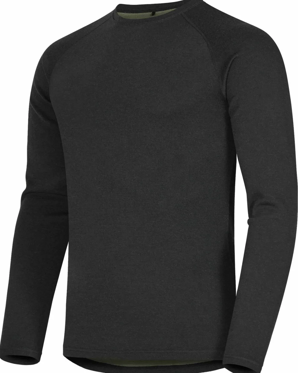 Urberg Men's Selje Merino-Bamboo Top Black/Green