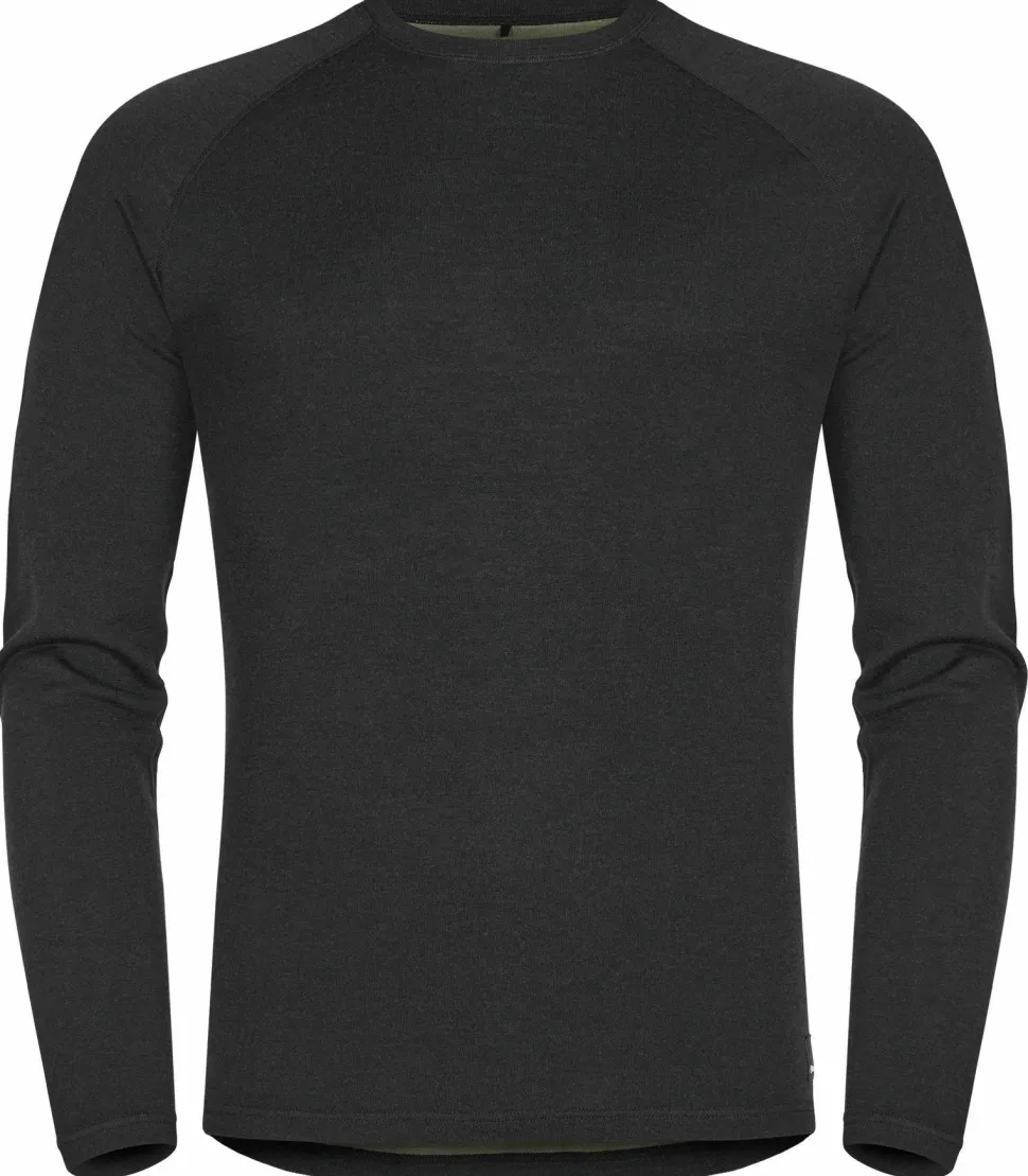 Urberg Men's Selje Merino-Bamboo Top Black/Green