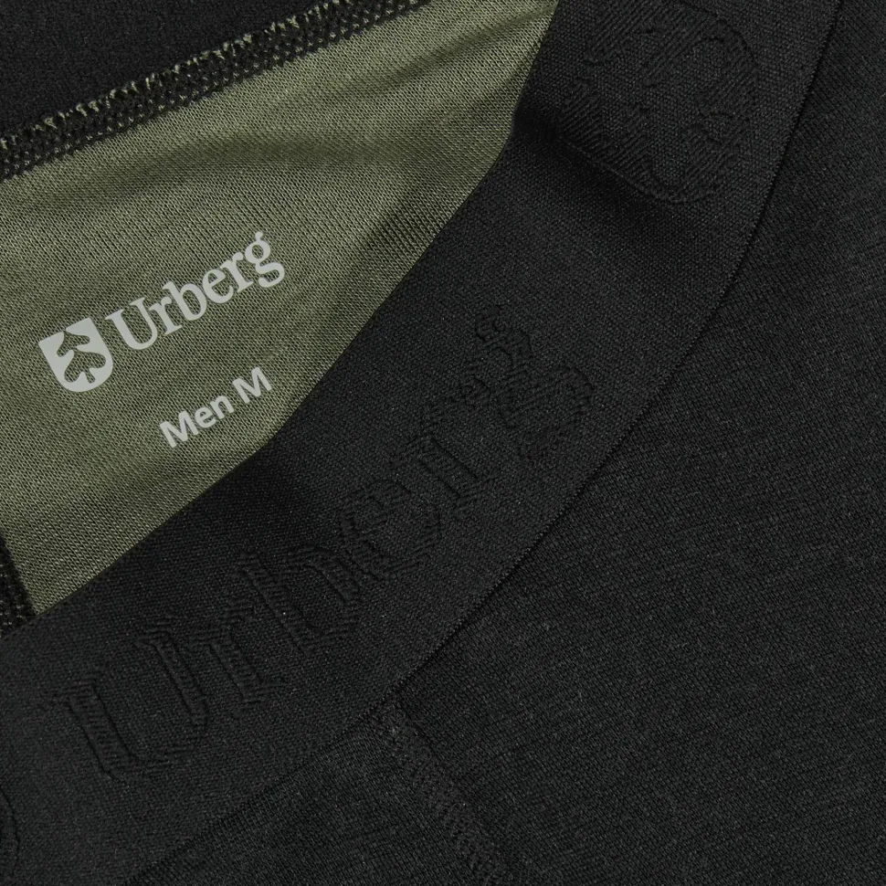 Urberg Men's Selje Merino-Bamboo Pants Black/Green