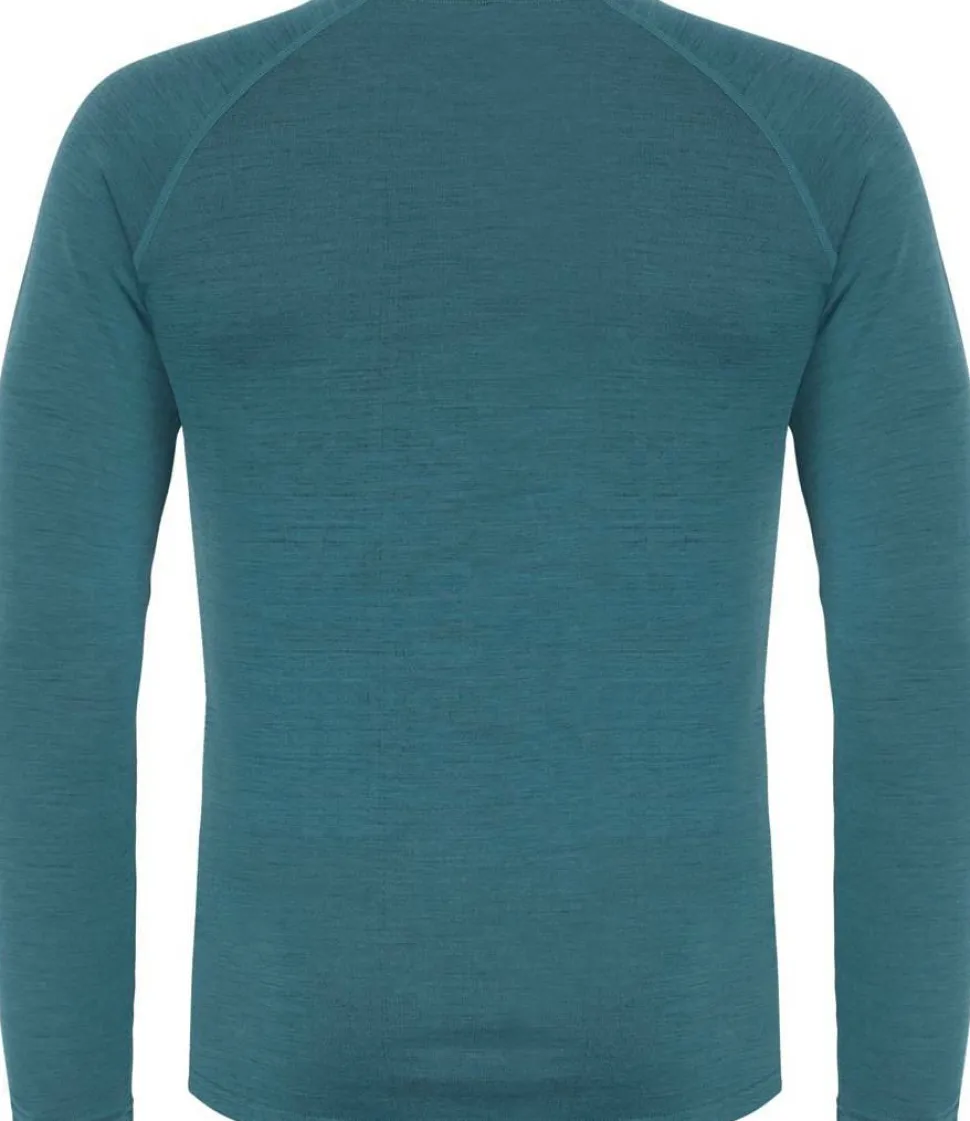 Urberg Men's Selje Merino-Bamboo Top Mediterranea/Blue Nights
