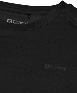Urberg Men's Solid Tree Base Layer Top Black Beauty