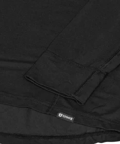 Urberg Men's Solid Tree Base Layer Top Black Beauty