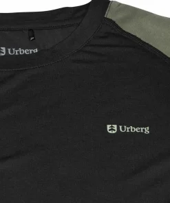 Urberg Men's Tree Base Layer Top Black Beauty