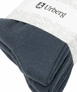 Urberg Unisex Every Day Merino Wool Sock 3p Blue Nights