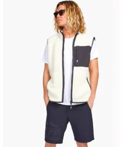 Varg Men's Vargön Wool Vest Off White