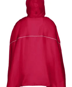 VAUDE Unisex Valdipino Rain Poncho Red Uni