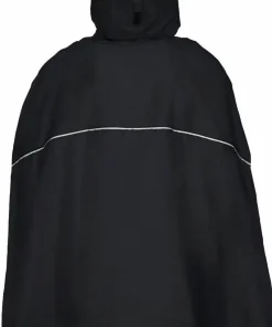 VAUDE Unisex Valdipino Rain Poncho Black