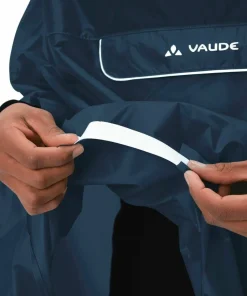VAUDE Unisex Valdipino Rain Poncho Dark Sea Uni