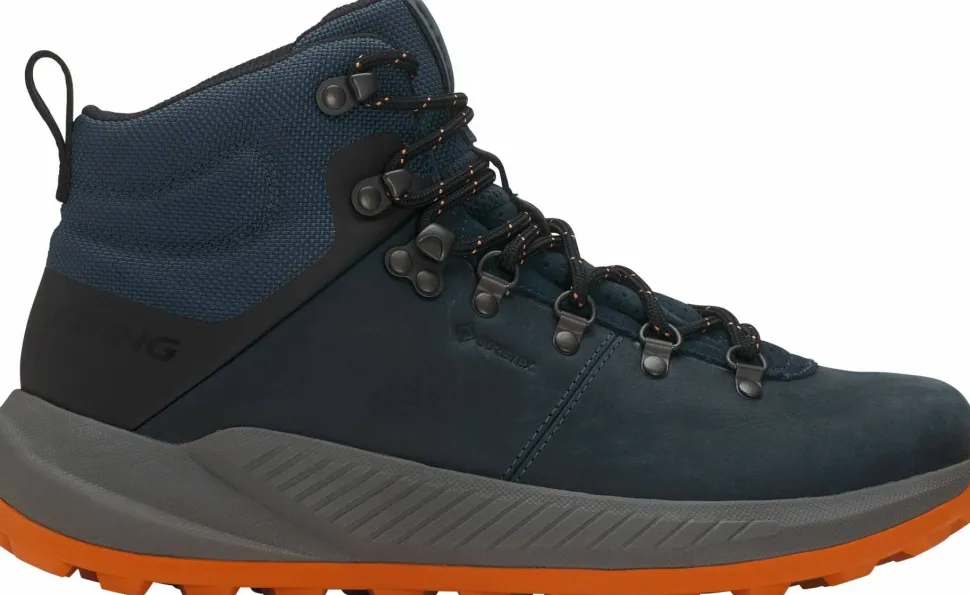 Viking Footwear Men's Urban Explorer Mid GORE-TEX Navy/Orange