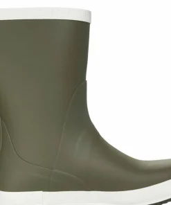 Viking Footwear Seilas Heritage Rubber Boot Olive/eggshell