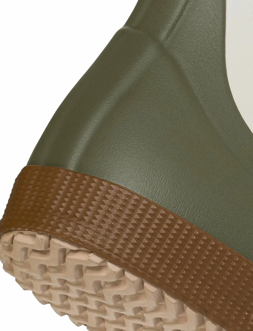 Viking Footwear Seilas Heritage Low Rubber Boot Olive/brown