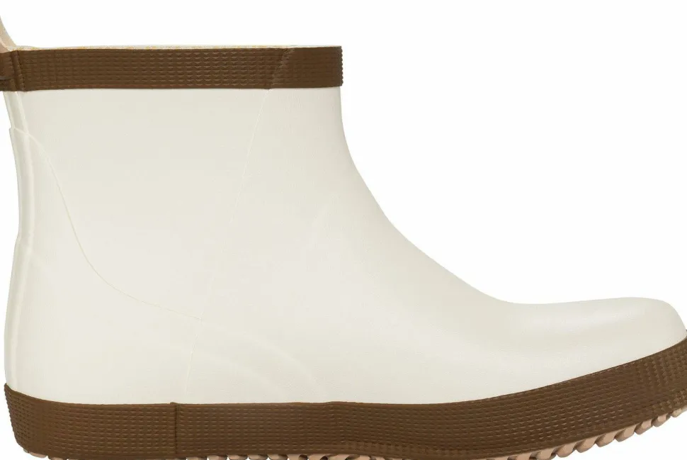 Viking Footwear Seilas Heritage Low Rubber Boot Cream/brown