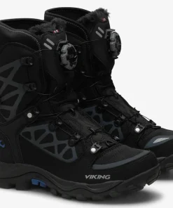 Viking Footwear Unisex Constrictor III High Waterproof Boa Black/Silver