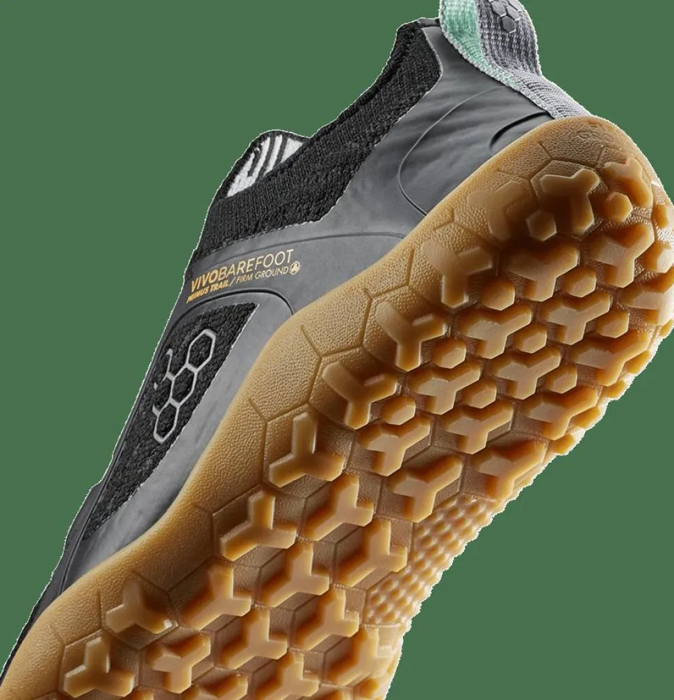 Vivobarefoot Men's Primus Trail Knit FG Eclipse Purple Heather