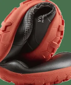 Vivobarefoot Men's Primus Trail Knit FG Obsidian/cherry Tomato