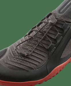 Vivobarefoot Men's Primus Trail Knit FG Obsidian/cherry Tomato
