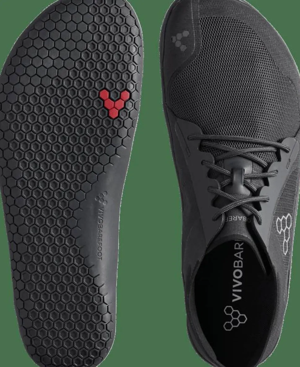 Vivobarefoot Men's Primus Lite IV Obsidian