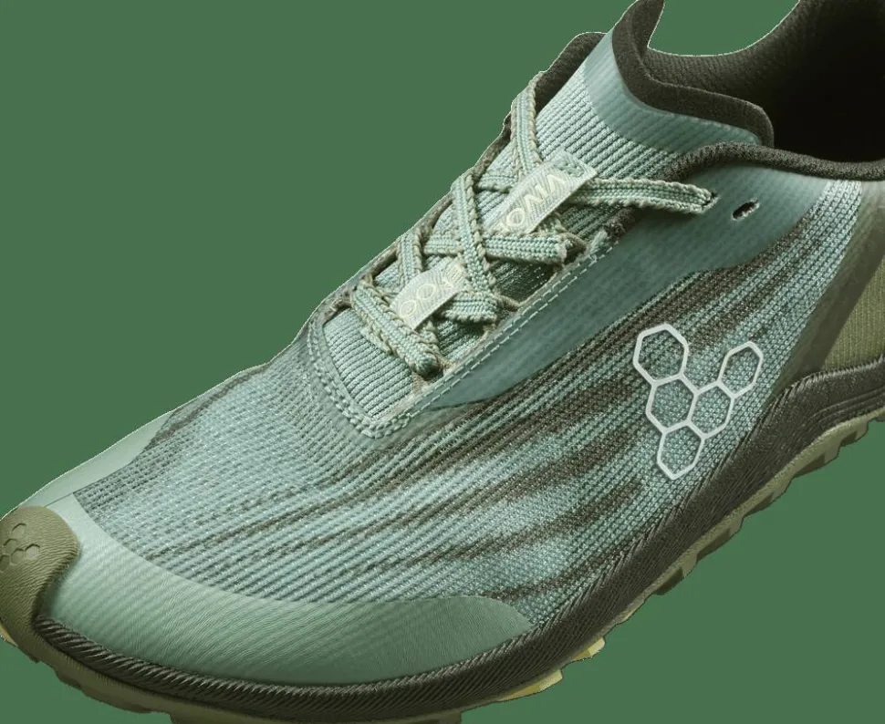 Vivobarefoot Men's Primus Trail Flow Glacial Green