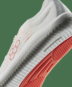 Vivobarefoot Men's Primus Flow Bright White/Neon Orange