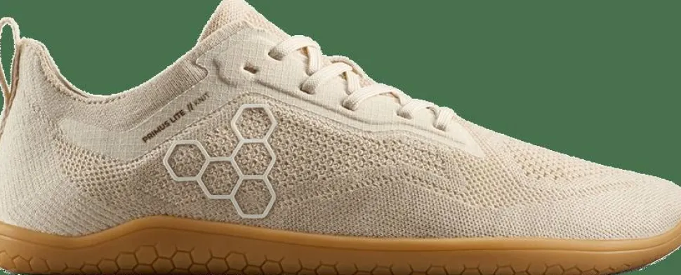 Vivobarefoot Men's Primus Lite Knit Natural Coconut