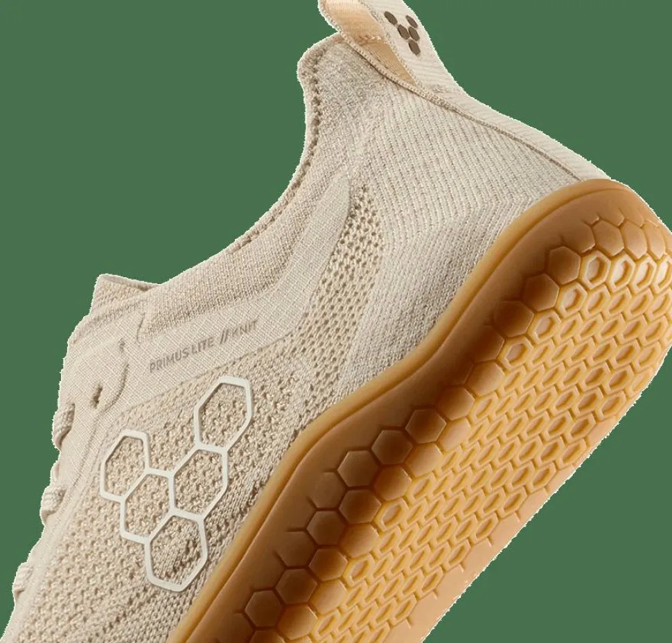 Vivobarefoot Men's Primus Lite Knit Natural Coconut