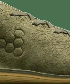 Vivobarefoot Men's Sensus II Dark Olive Cracked Leather