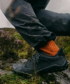 Vivobarefoot Men's Tracker Leather AT Low Obsidian