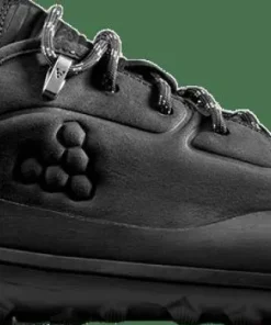 Vivobarefoot Men's Tracker Leather AT Low Obsidian