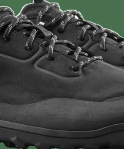 Vivobarefoot Men's Tracker Leather AT Low Obsidian