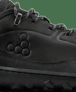 Vivobarefoot Men's Tracker Leather AT Low II Obsidian