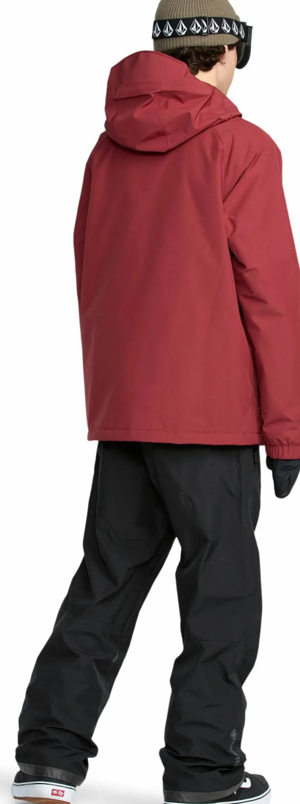 Volcom Men's Dua GORE-TEX Jacket Burnt Red