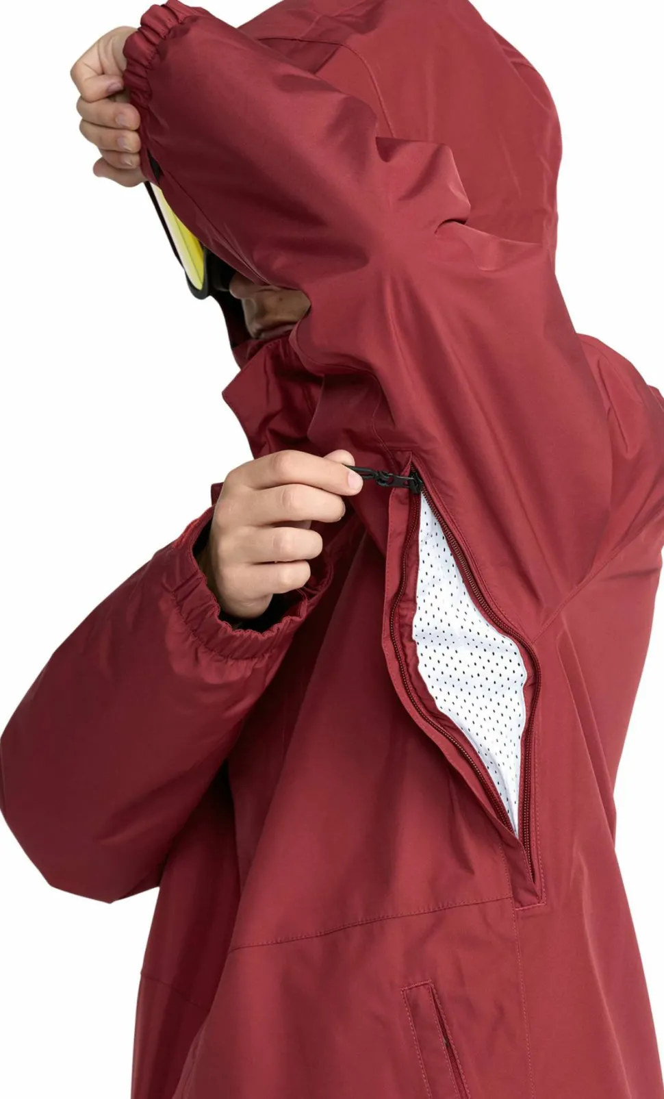 Volcom Men's Dua GORE-TEX Jacket Burnt Red