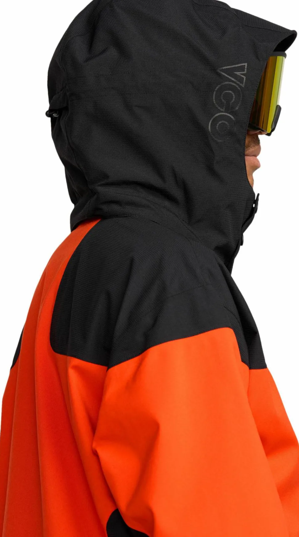 Volcom Men's Kleveland Jacket Orange Shock