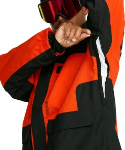 Volcom Men's Kleveland Jacket Orange Shock