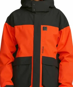 Volcom Men's Kleveland Jacket Orange Shock