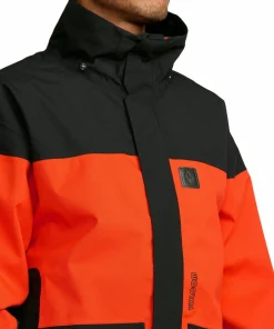 Volcom Men's Kleveland Jacket Orange Shock