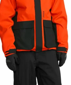 Volcom Men's Kleveland Jacket Orange Shock