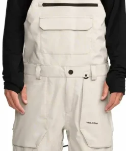 Volcom Men's Roan Bib Overall Stone