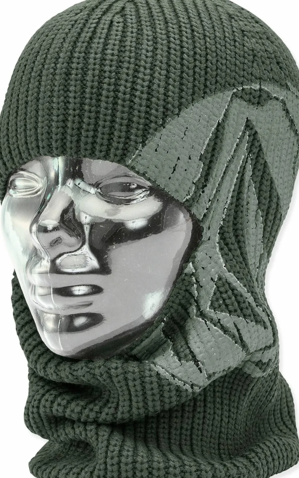 Volcom Stone Faced Balaclava Dark Grey