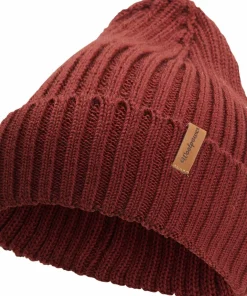 Woolpower Beanie Rib Rust Red