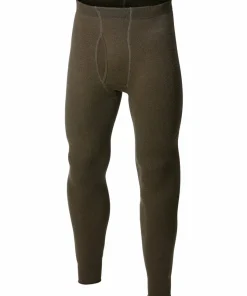 Woolpower Long Johns with Fly 400 Pine Green